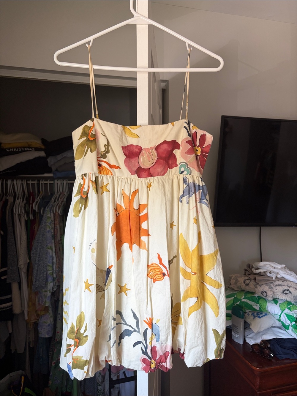 ZARA mini bubble dress